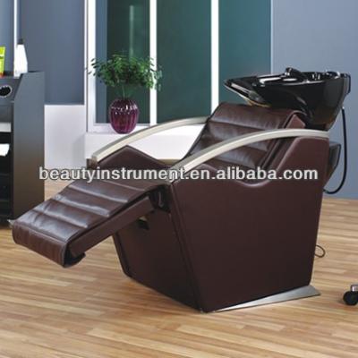 China Shampoo Chair Factory HOT Promotion Ceramic Wash Basin Hair Washing Chair for sale