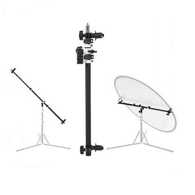 China Aluminum Alloy Portable Video Arm Bracket Stand Photo Studio Oblique Flexible Reflector Clip for sale