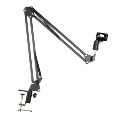 China Full Metal Telescopic Condenser Microphone Dedicated Border Desktop Cantilever Bracket For MIC NB35 for sale