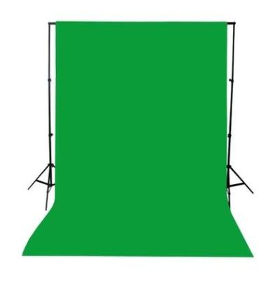 China Green 3x3m Photography Cotton Scenic Supply Factory Screen Chromakey Muslin Backdrop Cloth Backdrop for sale