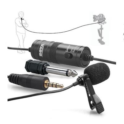 China Lightweight Handheld Microphone Boya BY-M1 3.5mm Condenser Mic For DSLR Recording for sale