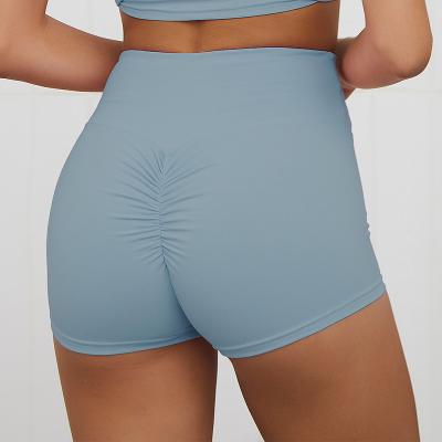 China Breathable Dry Shorts Fitted Yoga Shorts Tight Skinny Fitness Seamless Shorts For Women for sale