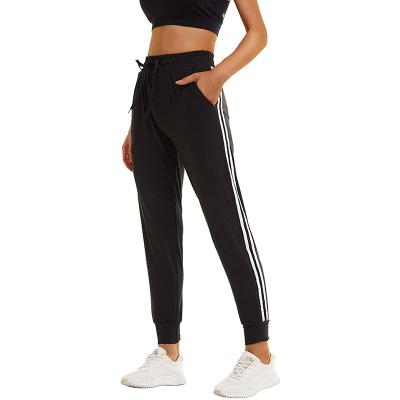 China Viable Sweatpants Loose Joggers Black Yoga Lounge Workout Sports Slim Pants For Women for sale