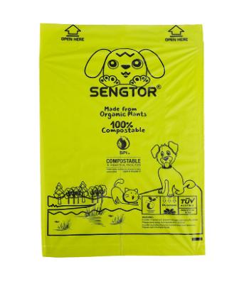 China 2022 Viable Best Selling Roll Form Green Custom Scented Tear Resistance Dog Poop Bags Eco Friendly Waste for sale