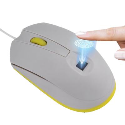 China 6 Color Logo Fingerprint LED Light Effect New Innovation Customs Wired Mouse for sale