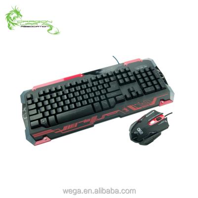 China 2016 Newest Sencanic Key Switch Professional Mouse Keyboard Gaming Set for sale