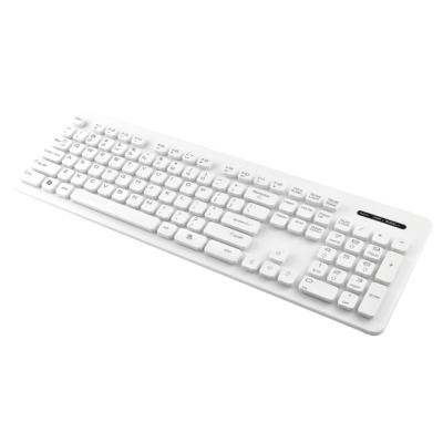 China Quiet Keys Reduce 20% Noise Brand Logo Brand Good Design Keys PC Floating Wireless Keyboard USB Thin Light Suspension For Office for sale