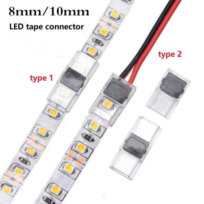 China Residential SMD 2835 Led Strip Light Connector 8mm / 10mm Thick for sale