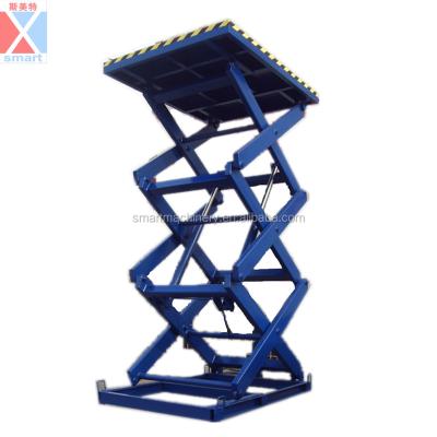 China Telescopic Ladders 2.5TStationary Hydraulic Telescopic Electric Lift Ladder for sale