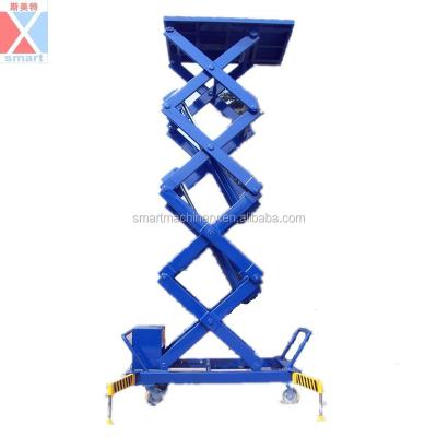 China Assembly Line Mobile Scissor Lift , Scissor Lift Platform , Vertical Platform Lift for sale