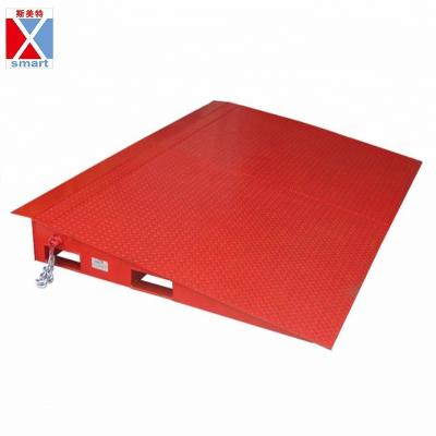 China Loading And Unloading Cargo Warehouse Stationary Adjustment Ramp , Electric Dock Ramp for sale