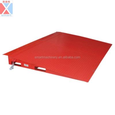 China Loading And Unloading 8T Cargo Container Dock Ramp Leveler , Manual Dock Leveler for sale