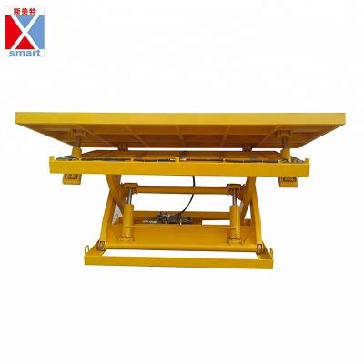 China Safety Easy Convenience Operation Hydraulic Scissor Lift Table 90 Degree Tilt Work Bench for sale