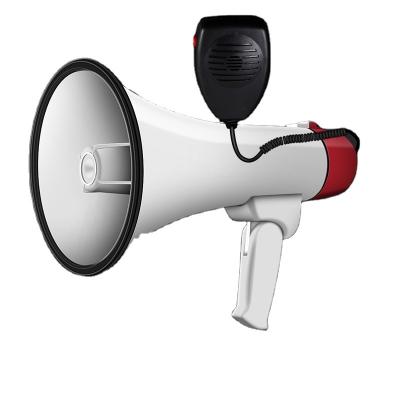 China 50Watts Portable Wireless Megaphone Handheld Microphone Megafone with Siren USB TF AUX. for sale