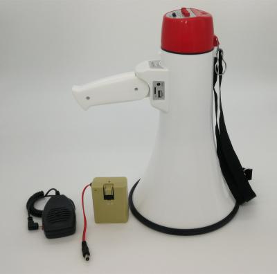 China Large Wireless ML18 Megaphone with Detachable MIC Siren with USB for sale