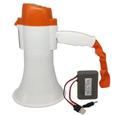 China 15w lithium battery wireless megaphone with talkback siren for sale