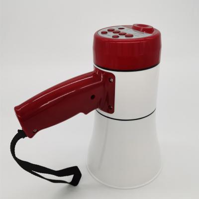 China Megaphone 619u Manufacturer Handheld Lithium Battery Wireless Megaphone With USB Siren for sale