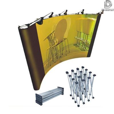 China Light Noise Contract Graph 10ft Serpentine Trade Exposure Display for sale