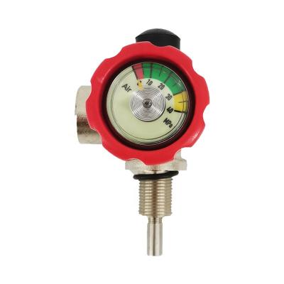 China JINGCHUN General High Pressure Red Head Adjustable Valve 30Mpa4500Pai For Air Tank PCP Pneumatic Gun Paintball Tank for sale