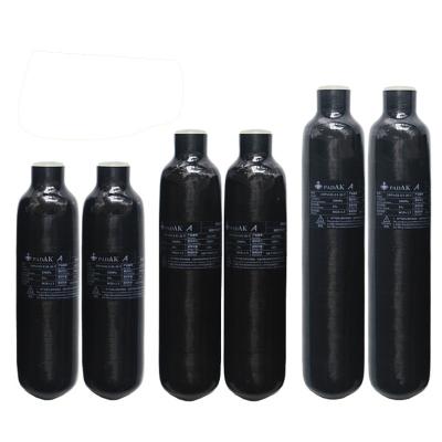 China High Pressure PCP Air Gun 0.5L Carbon Fiber PCP Air Gun Paintball HPA Composite Tank 4500psi Air Cylinder. for sale