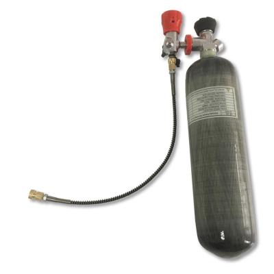 China PCP air gun pcp CO2 air gun 300 bar 4500psi 3L carbon fiber gas cylinder for sale