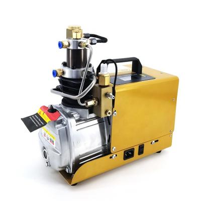 China JINGCHUN Wholesale Lubricated Hot Sale 4500PSI 300bar High Pressure Air Compressor For PCP Pneumatic Gun Paintball for sale