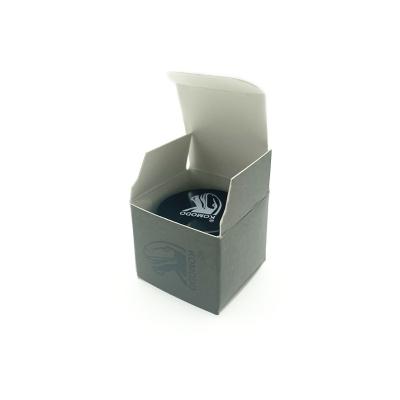 China Disposable Custom Logo Printed Paper Cosmetic Box Concentrate Container Glass Jar Packaging Box for sale