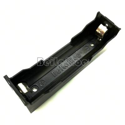 China ABS Single 18650 A Cell Box With Printed Circuit Board Terminals 1865 Battery Holder Battery Case for sale