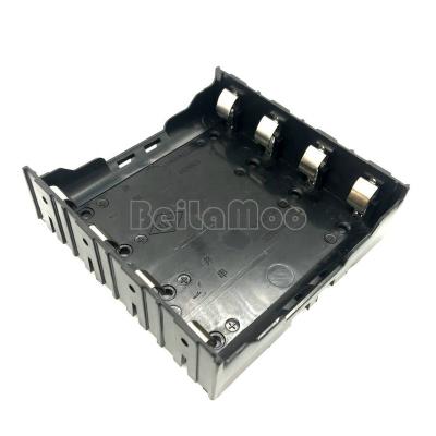 China ABS Four Cell 4*18650 Box With Circuit Board Pins DIY Battery Holder 1865 Battery Case for sale