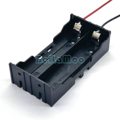 China ABS Beilamoo Dual 18650 Two Cell Box With Wire Leads BLM Battery Holder 1865 Battery Case for sale