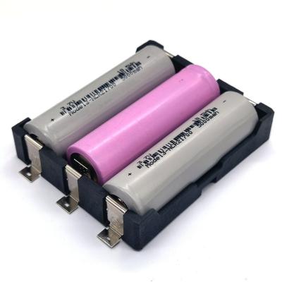 China Nylon+30% GF Resin Three Battery 3*21700 Holder Case Box With Surface Mount (SMT) for sale