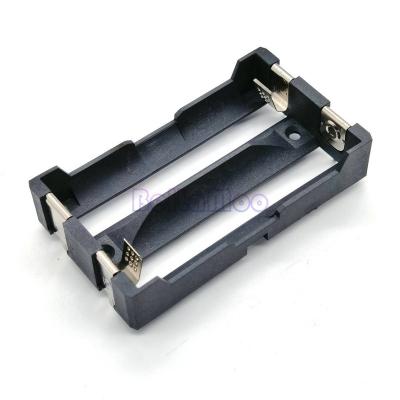 China Nylon+30% GF Resin Two 21700 Battery Holder With PC Terminals 20700 Li-ion Cell Holder Battery Case Box for sale