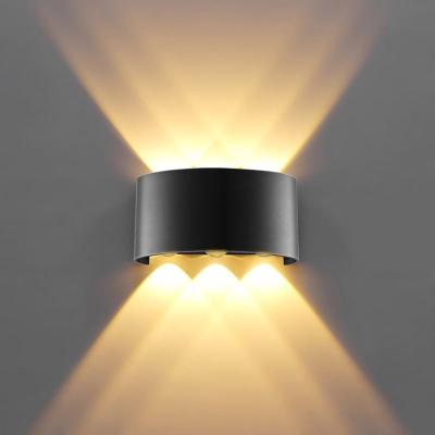 China Modern 6W Ladder Led Wall Lamps Sconce Light Wall Mounted Decoration for Dining Room Corridor Bar Hotel for sale