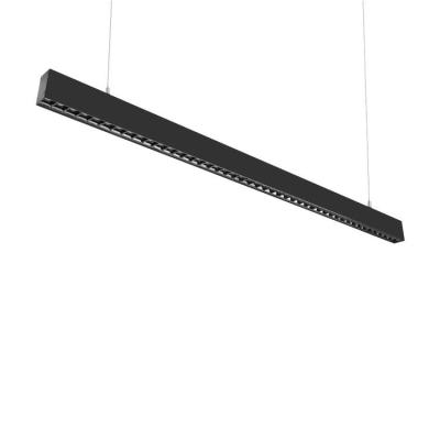 China Modern Minimalist High Quality 50W Indoor Lighting Suspended LED Linear Pendant Light for sale