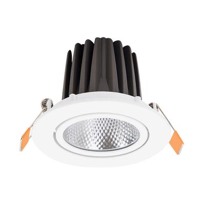 China Modern smart recessed downlight 10inch led housing 6w cob adjustable led downlight for sale