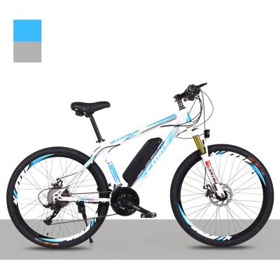 China Professional Comfortable Steel Saddle E MTB Outdoor Bike Comfortable Mountain Bike Teenager Adult E Mountain Bike for sale