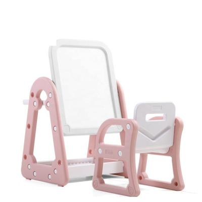 China Environmental Protection Material Updated Color Children Drawing Painting Board Set With Chair Drawing Toys for sale