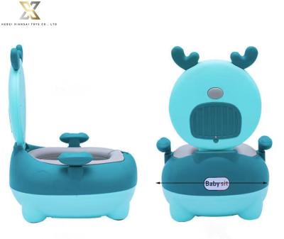 China New Baby Cute Fawn Colorful Good Habits Training Kids Toilet For Babies Bedpan Portable Children's Toilet for sale