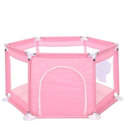 China Indoor Baby Playground Baby Playpen Durable Plastic Environmental Fence Large Material Capacity for sale