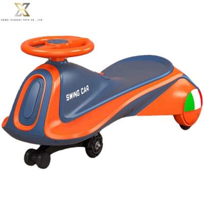 중국 New model toy good quality swing car with slide cheap priceChina kids baby car colorful twist car 판매용