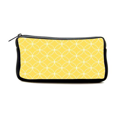 China Schools & Offices Student Kid Pencil Case With Zipper Pen Bag Pouch , Sublimation Make Up Bag Pencil Bag for sale