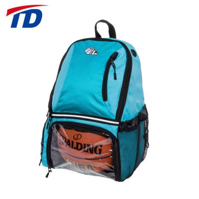 China Waterproof Large School Sports Bag With Ball Compartment , Basketball Backpack Sports for sale