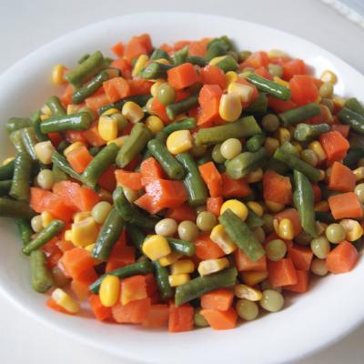 China Canned canned mix vegetable fresh vegetable in tins corn, peas, carrot, etc. for sale