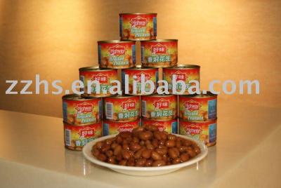 China Canned peanut cooked in sauce canned canned peanut food for sale