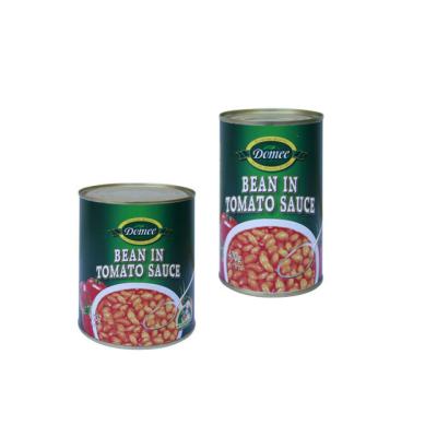 China Canned baked beans in tomato sauce, canned vegetable for sale