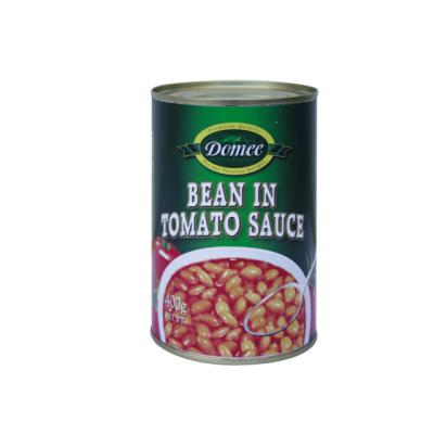 China Canned Canned White Kidney Beans Baked Beans In Canned Tomato Sauce Food for sale