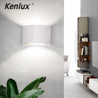 China New Product Indoor Tempered Glass LED Lighting Modern Wall Lamp Living Room Led Wall Lamp Stair Aisle Around Creative Lamp for sale