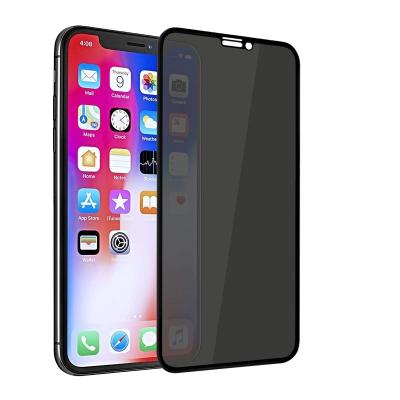 China High Clear Tempered Glass Privacy Tempered Glass Screen Protector For iPhone X Screen Protector Tempered Glass for sale