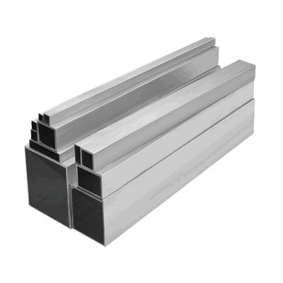 China Windows / Doors / Decoration / Construction Factory Supply Aluminum Alloy Square Tube Profiles Rectangular Pipe Aluminum for sale