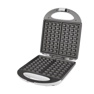 China Household Good Quality Sandwich Maker Waffle Maker 4 Slice Plate Fixed Grill Maker for sale